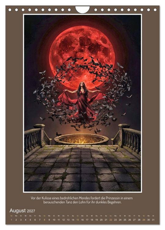 Produktbild: Fantastische Szenen aus gro&szlig;en Opern (Wandkalender 2027 DIN A4 hoch), CALVENDO Monatskalender