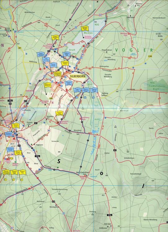 Produktbild: Wanderkarte Hochsolling 1 : 25 000