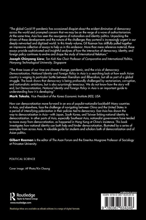 Produktbild: Democratization, National Identity and Foreign Policy in Asia