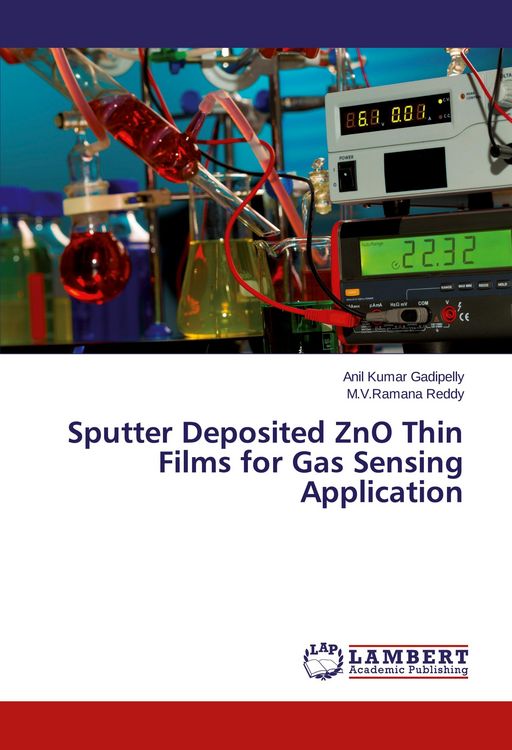 Produktbild: Sputter Deposited ZnO Thin Films for Gas Sensing Application