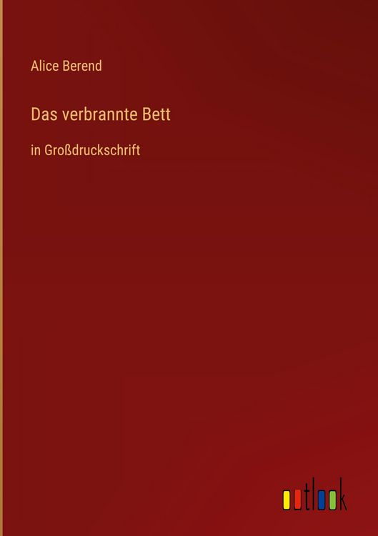 Produktbild: Das verbrannte Bett