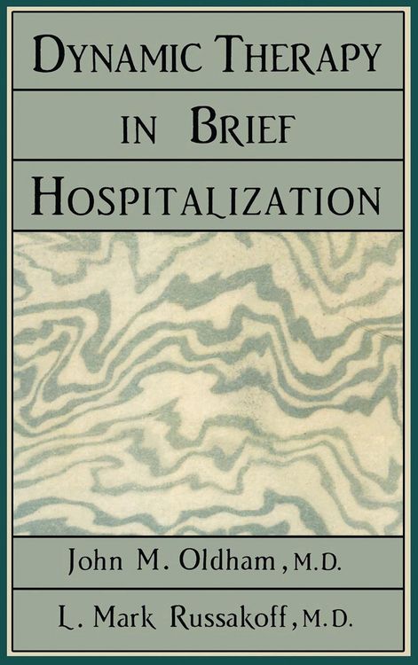 Produktbild: Dynamic Therapy in Brief Hospi