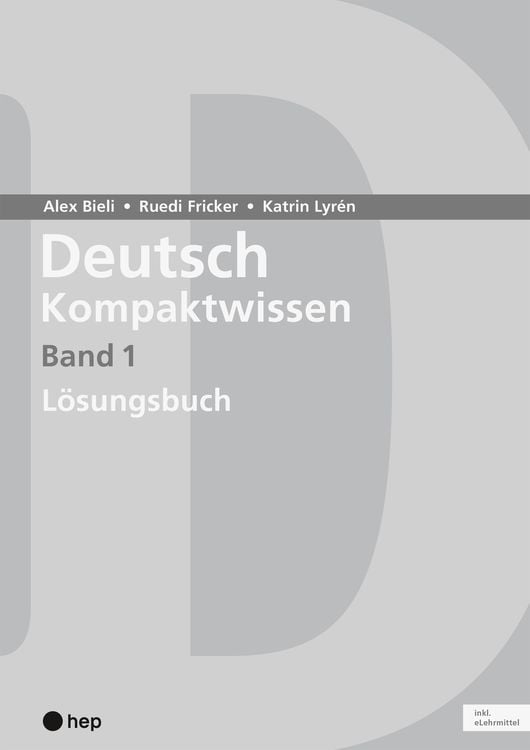 Produktbild: Deutsch Kompaktwissen. Band 1, Lösungen (Print inkl. digitaler Ausgabe)