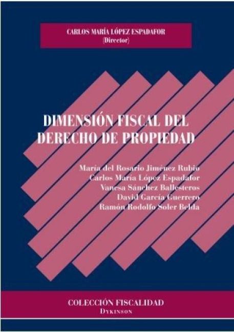 Produktbild: Dimensi&oacute;n fiscal del derecho de propiedad