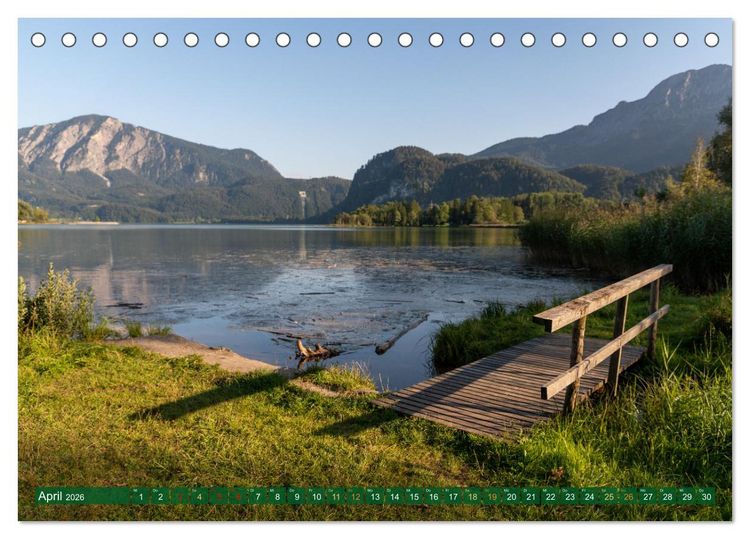 Produktbild: Sch&ouml;ne Alpenl&auml;nder (Tischkalender 2026 DIN A5 quer), CALVENDO Monatskalender