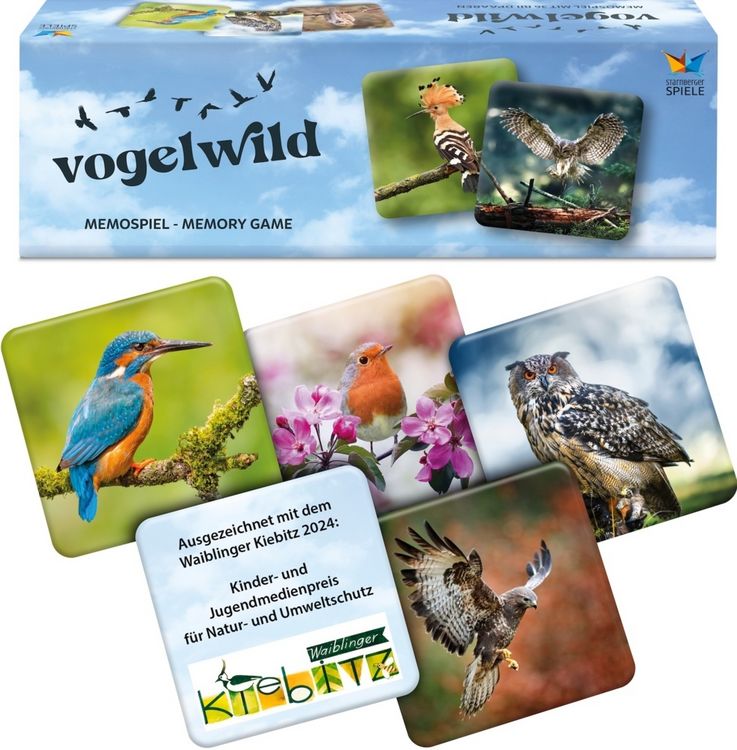 Produktbild: Vogelwild - Memospiel