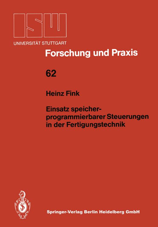 Produktbild: Einsatz speicherprogrammierbarer Steuerungen in der Fertigungstechnik
