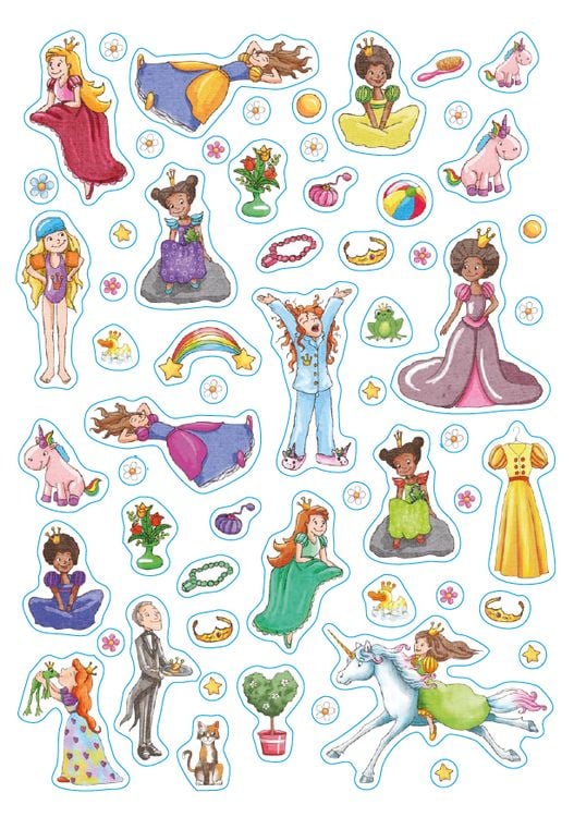Produktbild: Mein Stickeralbum Prinzessin