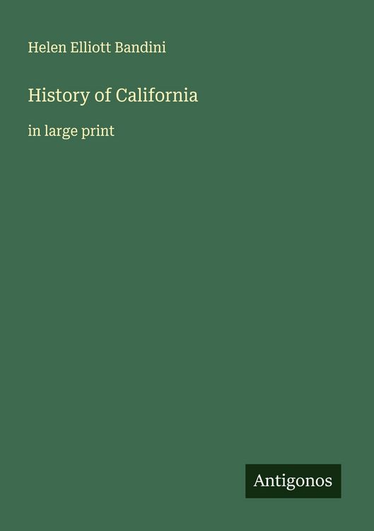 Produktbild: History of California