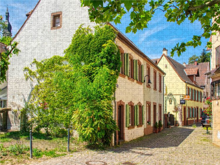 Produktbild: CALVENDO Puzzle M&uuml;hleneck | 1000 Teile Lege-Gr&ouml;&szlig;e 64x48cm Foto-Puzzle f&uuml;r gl&uuml;ckliche Stunden