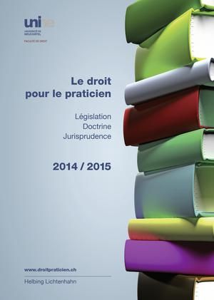 Produktbild: Le droit pour le praticien 2014/2015