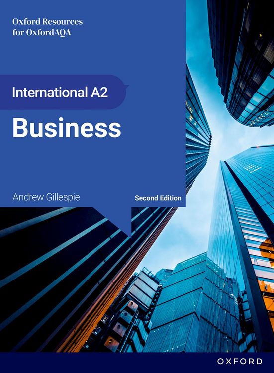 Produktbild: OxfordAQA International AS & A-level Business (9725): A2 Student Book
