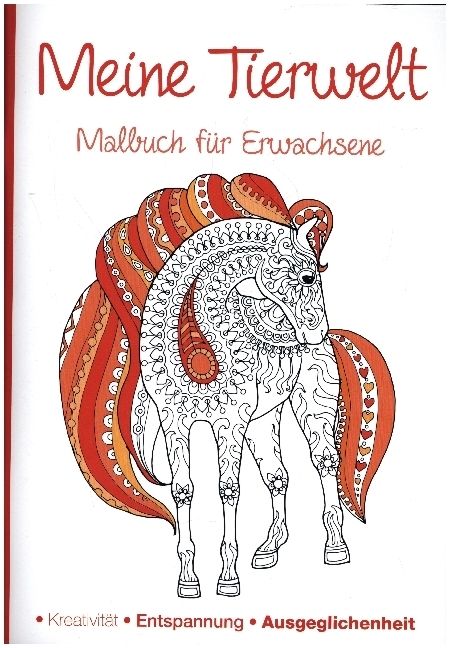 Produktbild: Malbuch f&uuml;r Erwachsene - Meine Tierwelt