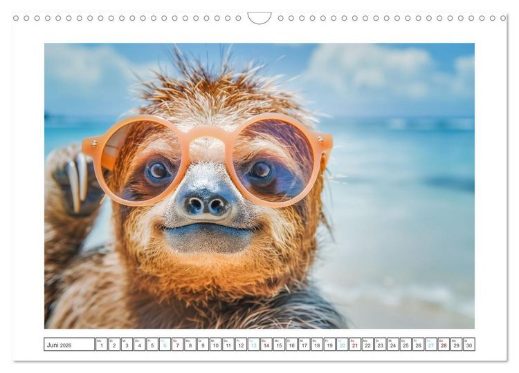 Produktbild: Snoozers Tr&auml;umende Abenteuer (Wandkalender 2026 DIN A3 quer), CALVENDO Monatskalender