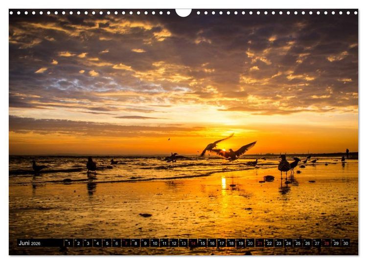 Produktbild: Die sch&ouml;nsten Sonnenaufg&auml;nge (Wandkalender 2026 DIN A3 quer), CALVENDO Monatskalender