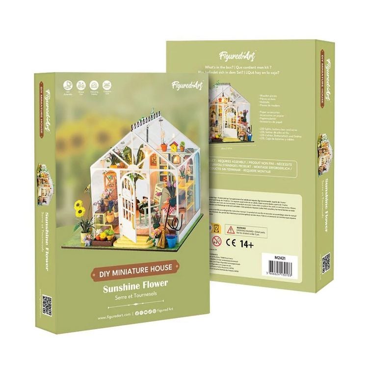 Produktbild: Book Nook DIY B&uuml;cherecke Sonnige Blume