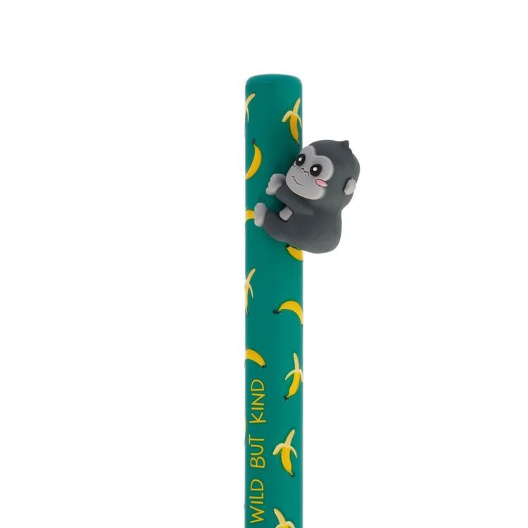 Produktbild: Legami einziehbarer Kugelschreiber - Free Hugs - Gorilla