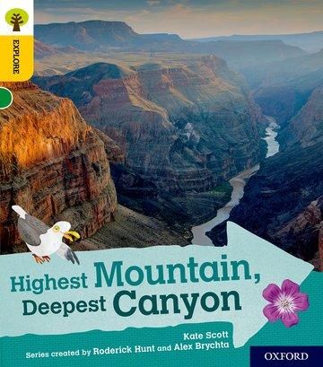 Produktbild: Oxford Reading Tree Explore with Biff, Chip and Kipper: Oxford Level 5: Highest Mountain, Deepest Canyon