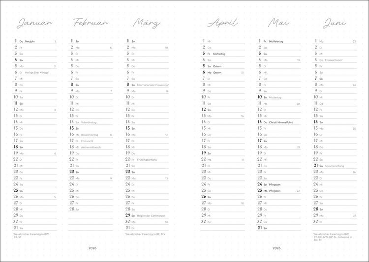 Produktbild: Fantasy Book Journal 2026