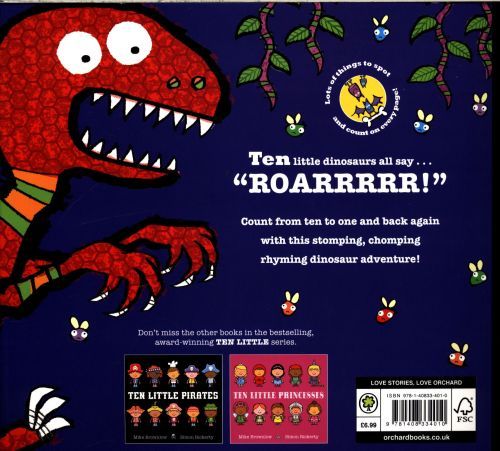 Produktbild: Ten Little Dinosaurs