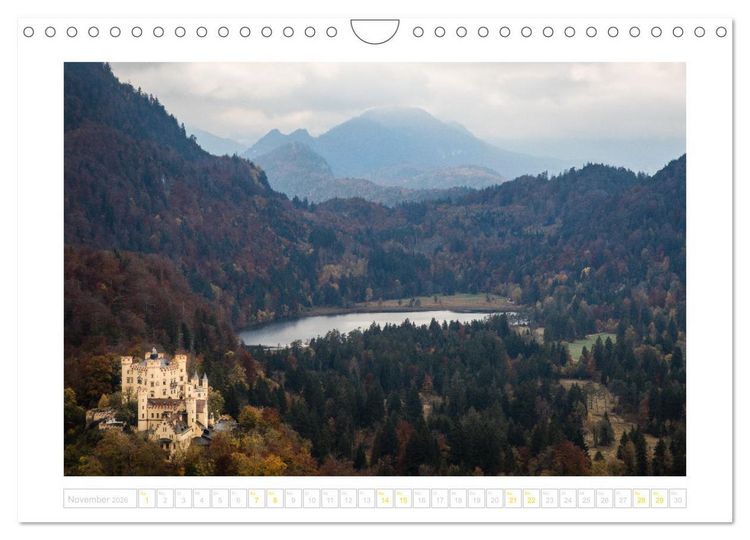 Produktbild: Deutschland royal (Wandkalender 2026 DIN A4 quer), CALVENDO Monatskalender
