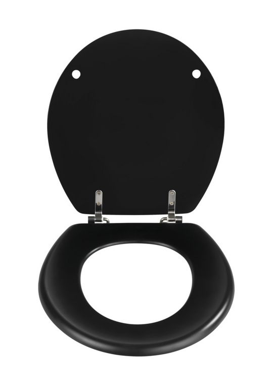 Produktbild: WC-Sitz Mod. Prima Schwarz Matt, MDF, zertifiziert