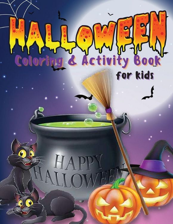 Produktbild: Halloween Coloring & Activity Book for Kids