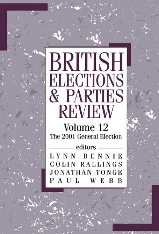 Produktbild: British Elections & Parties Review