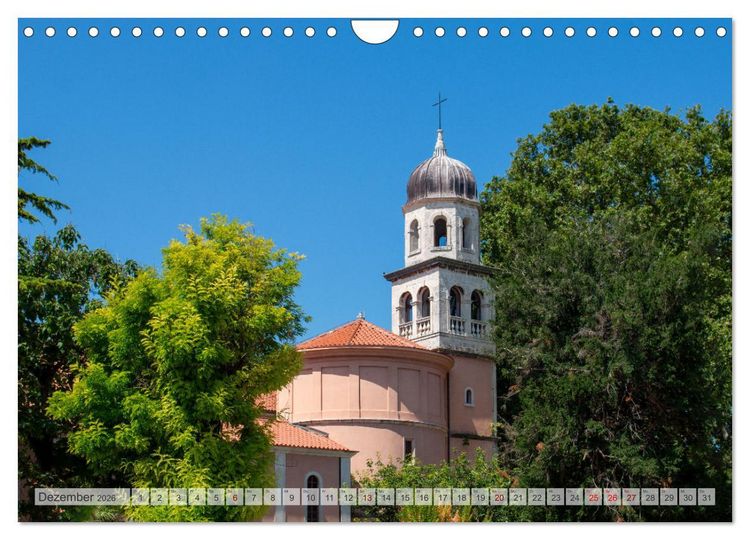 Produktbild: Zadar - R&ouml;mische Metropole in Kroatien (Wandkalender 2026 DIN A4 quer), CALVENDO Monatskalender