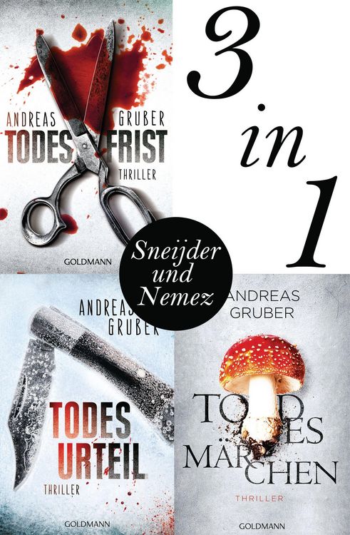 Produktbild: Maarten S. Sneijder und Sabine Nemez: Todesfrist / Todesurteil / Todesm&auml;rchen