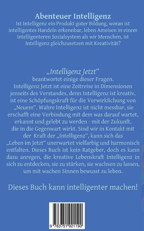 Produktbild: Intelligenz Jetzt