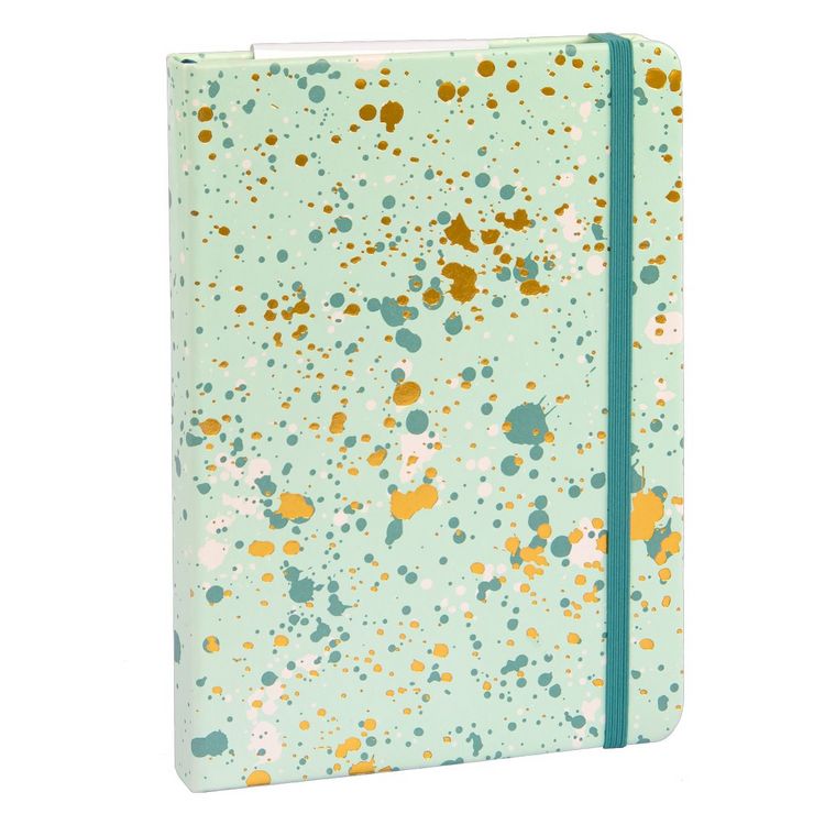 Produktbild: Idena Notizbuch Sparkle 100g/m&sup2; kariert mint 14x20cm