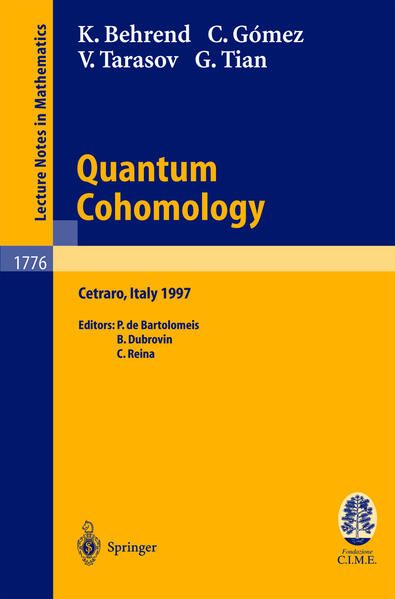 Bild vom Artikel Quantum Cohomology vom Autor K. Behrend