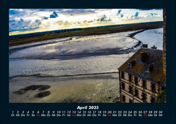 Produktbild: Landschaftskalender 2025 Fotokalender DIN A4