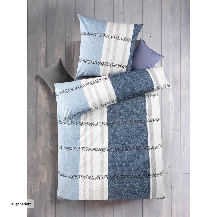 Produktbild: HTI-Living Baumwoll-Bettw&auml;sche 135 x 200 2 teilig Baumwoll-Bettw&auml;sche 135 x 200 2 teilig