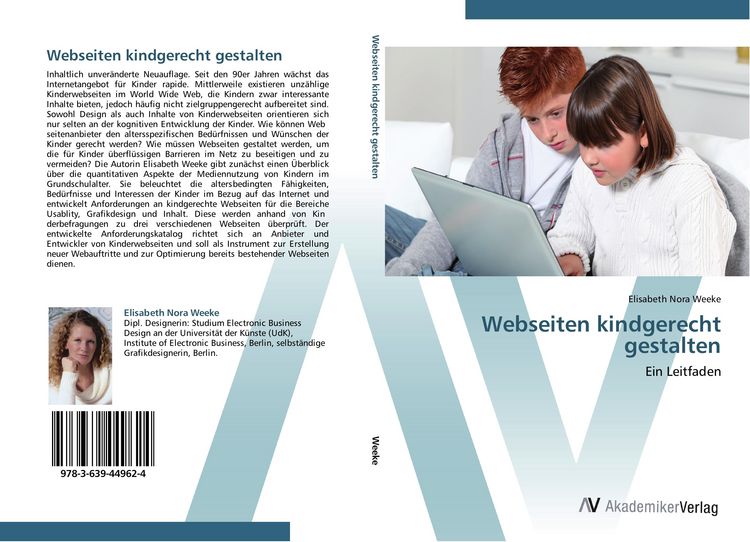 Produktbild: Webseiten kindgerecht gestalten