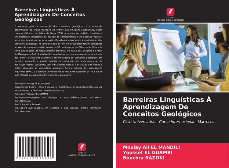 Produktbild: Barreiras Lingu&iacute;sticas &Agrave; Aprendizagem De Conceitos Geol&oacute;gicos