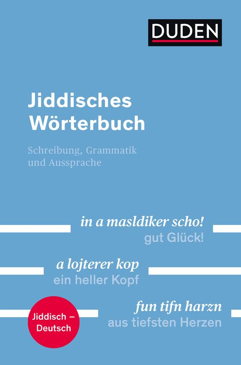 Produktbild: Duden - Jiddisches W&ouml;rterbuch