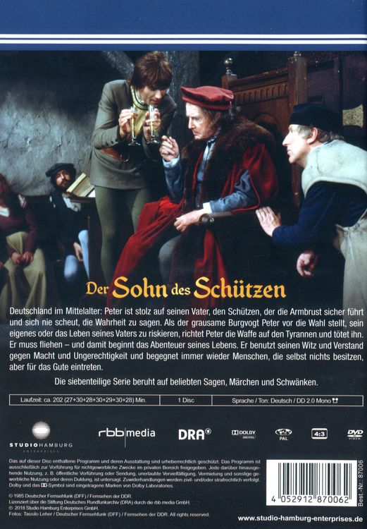 Produktbild: Der Sohn des Sch&uuml;tzen (DDR TV-Archiv)
