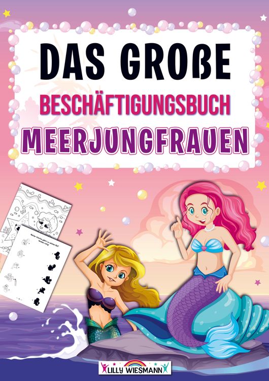 Produktbild: Das gro&szlig;e Besch&auml;ftigungsbuch Meerjungfrauen