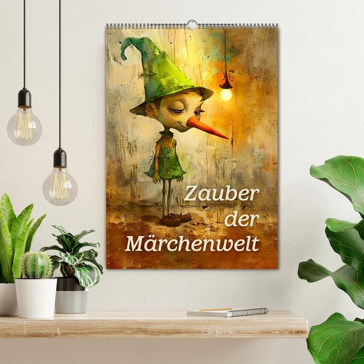 Produktbild: Zauber der M&auml;rchenwelt (Wandkalender 2026 DIN A2 hoch), CALVENDO Monatskalender