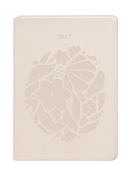 Produktbild: Terminplaner Lederlook 2027 Beige
