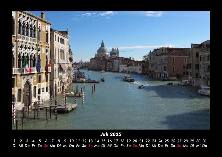 Produktbild: Sensation Italien 2025 Fotokalender DIN A3