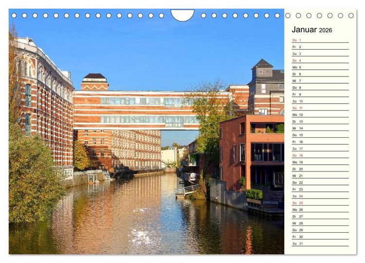 Produktbild: Reise durch Leipzig (Wandkalender 2026 DIN A4 quer), CALVENDO Monatskalender