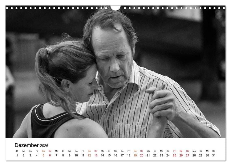 Produktbild: Tango Argentino - Paare beim Tanz auf &ouml;ffentlichen Pl&auml;tzen (Wandkalender 2026 DIN A3 quer), CALVENDO Monatskalender