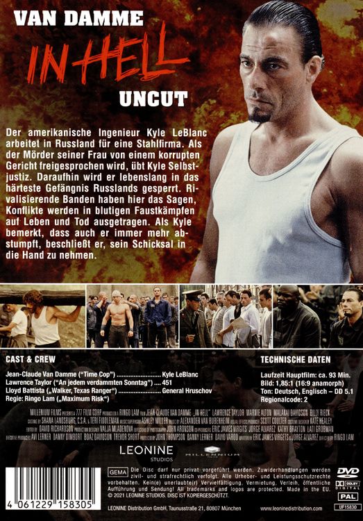 Produktbild: In Hell - Rage Unleashed (uncut)
