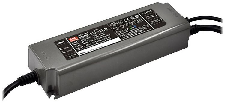 Produktbild: MEAN WELL PWM-120-24KN LED-Treiber 120W 5A 24V 1St.