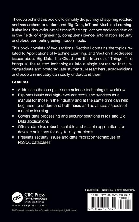 Produktbild: Big Data, IoT, and Machine Learning