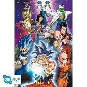Produktbild: DRAGON BALL SUPER Poster. "Universe 7"