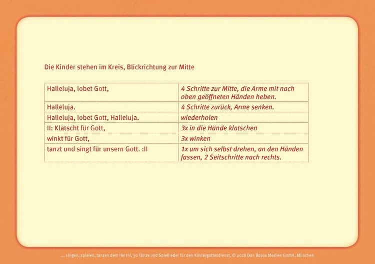 Produktbild: ... singen, spielen, tanzen dem Herrn!